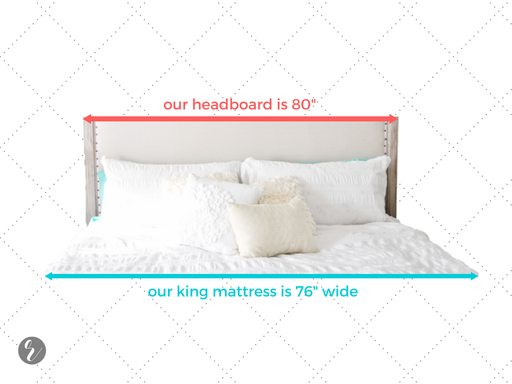 RH-like headboard bed measurement