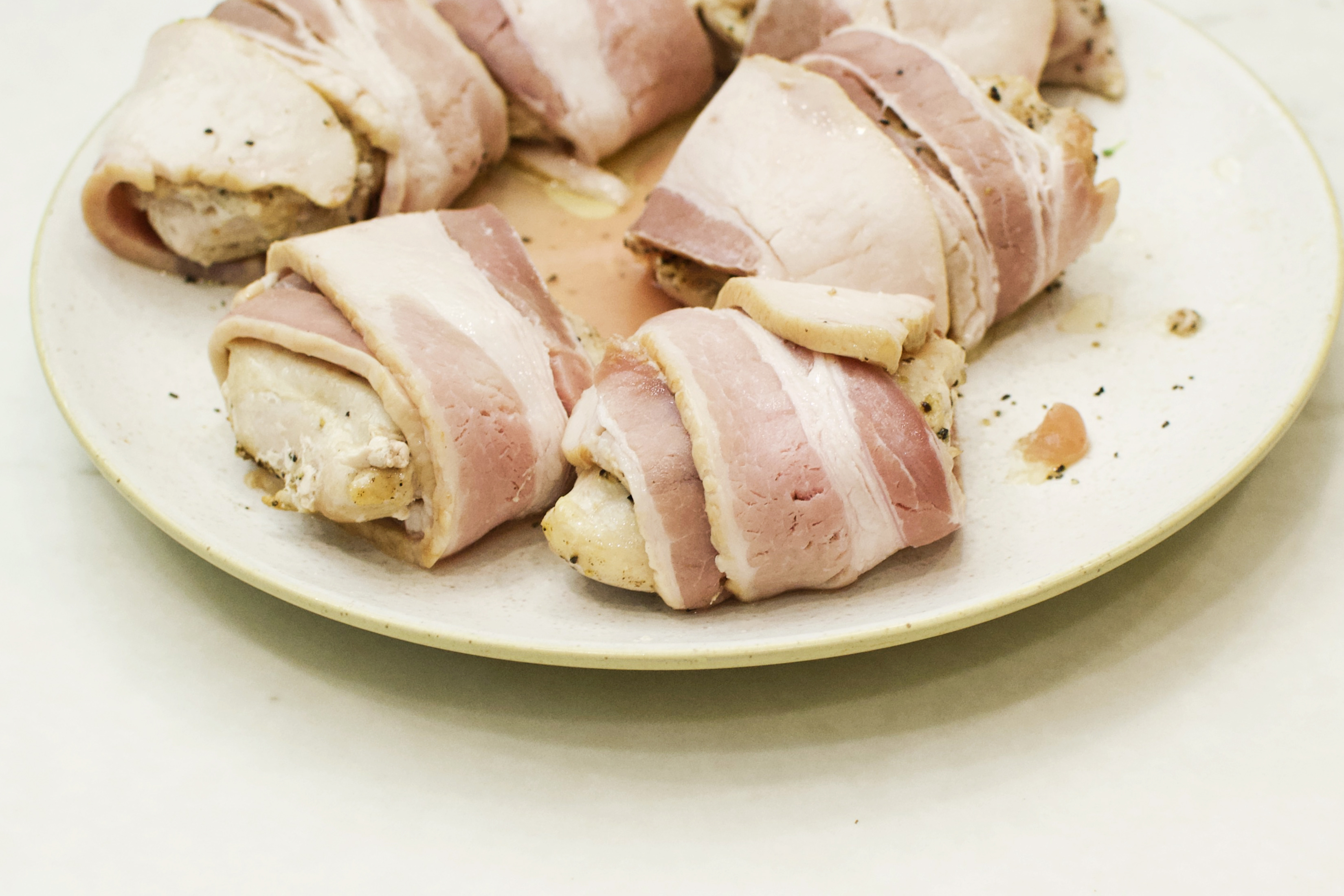 Bacon-Wrapped Cordon Bleu