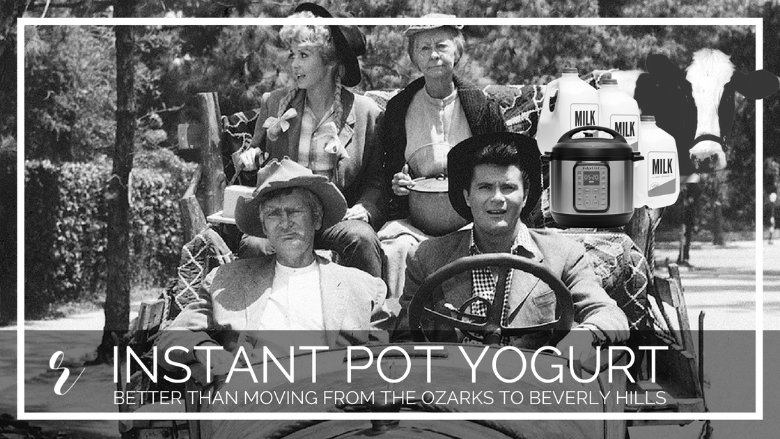 beverly hillbillies meme, instant pot, milk, cow