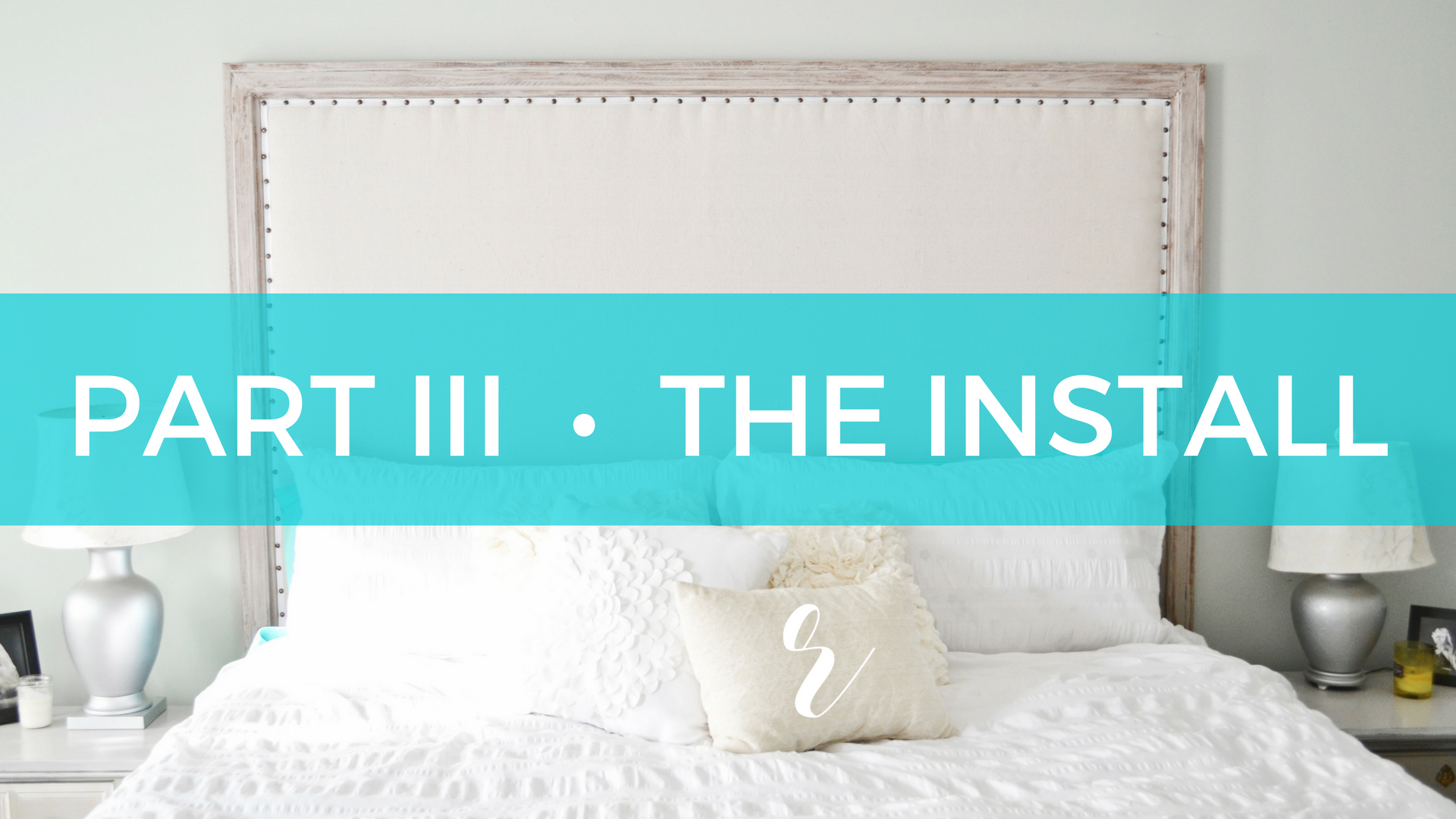 How to Install a DIY Restoration Hardware Copycat Maison Bed Headboard | Part III