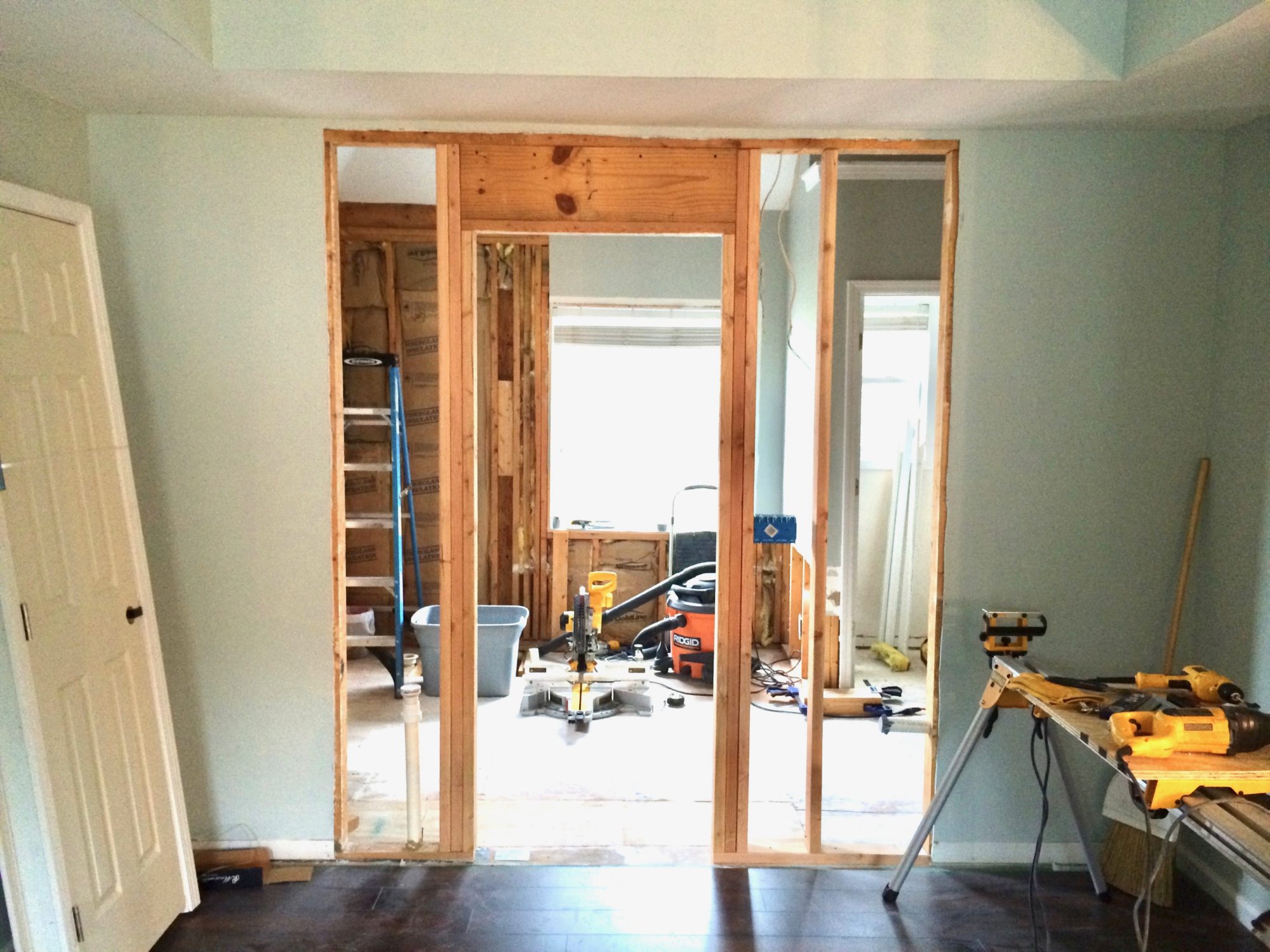 How To Build And Install A Sliding Barn Door Building Our Rez 