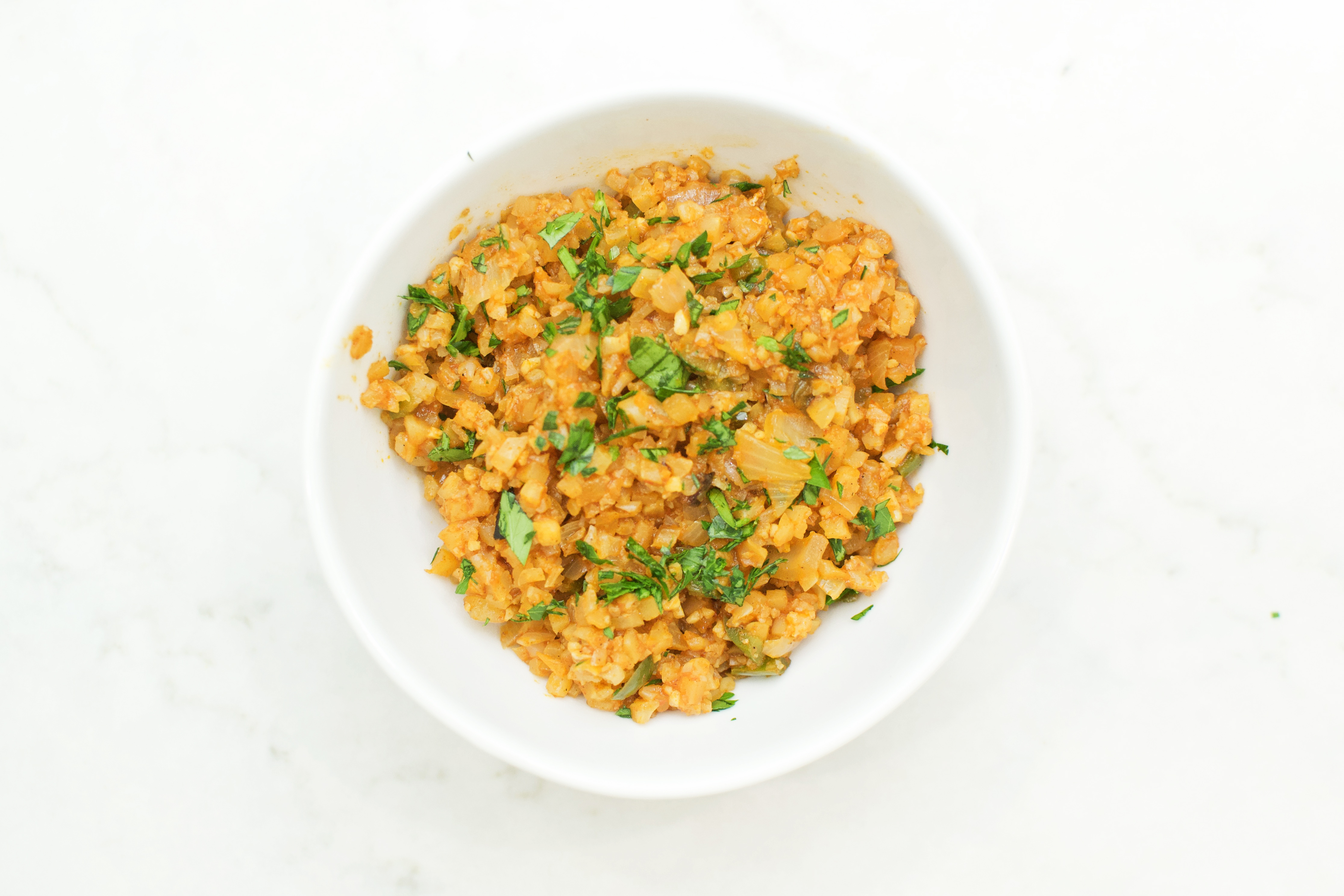 Mexican Cauliflower Rice (Whole30 or Vegan)