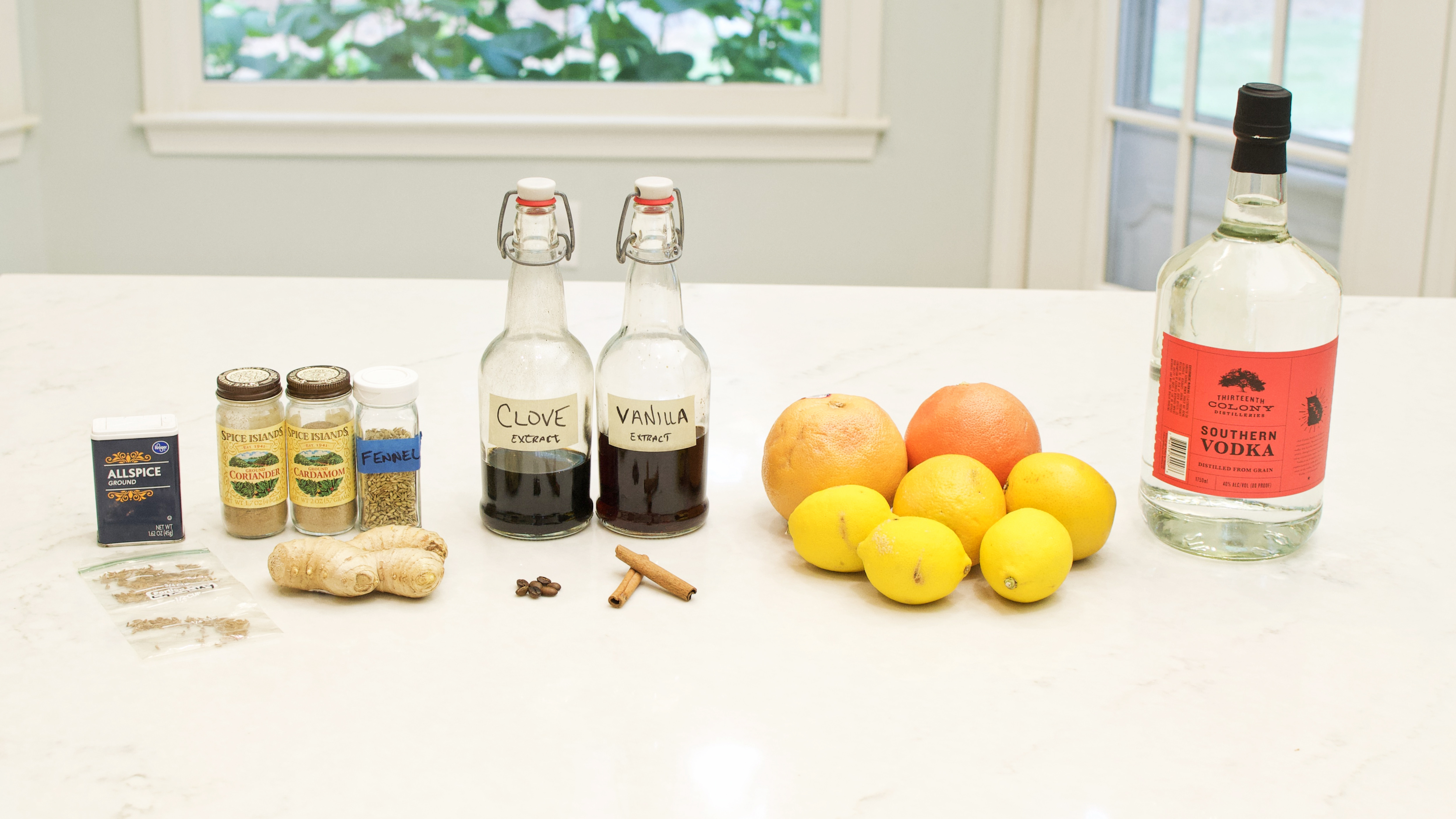 Homemade Angostura Style Citrus Bitters