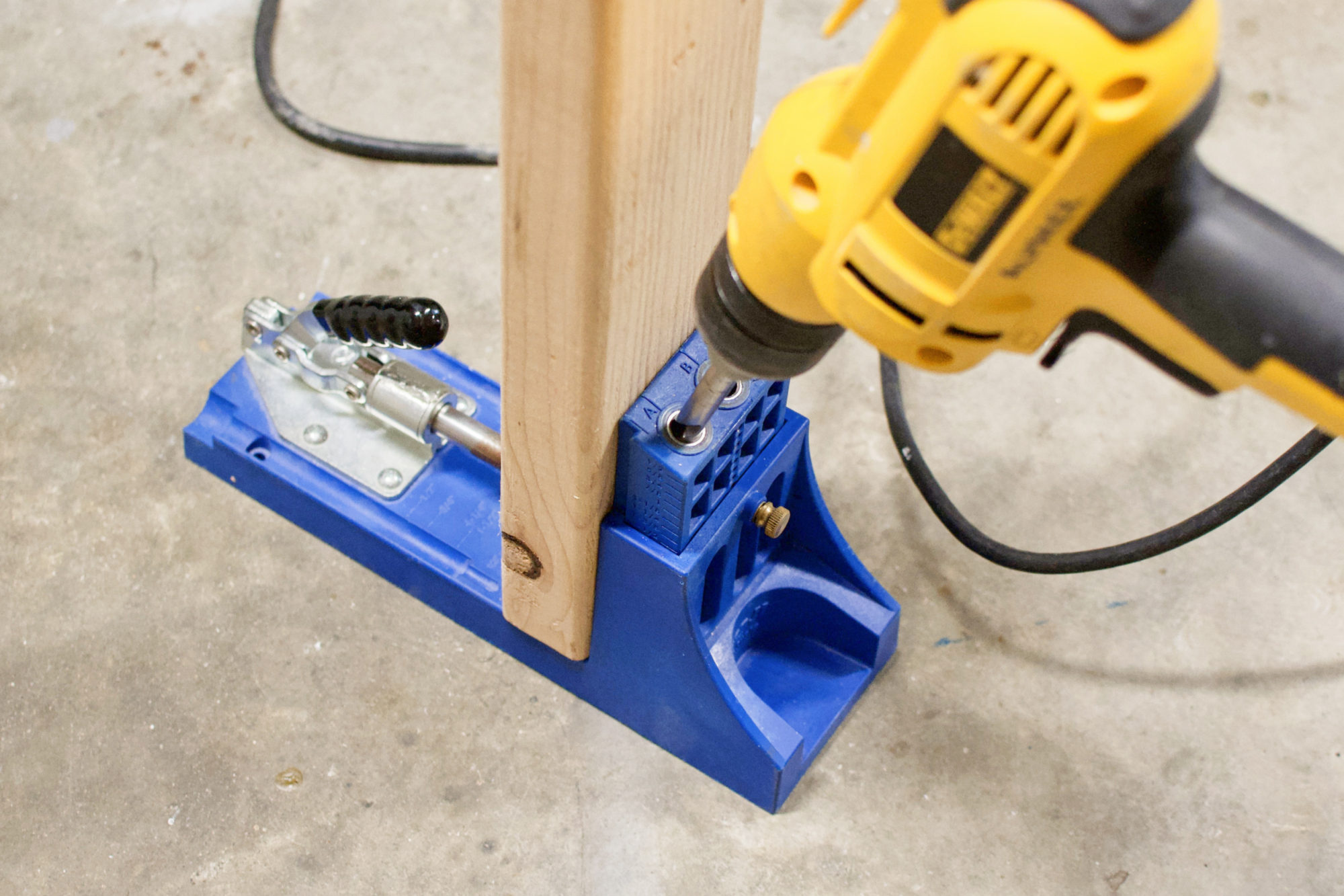 How To Use A Kreg Jig For Pocket Hole Drilling Screwing And Wood