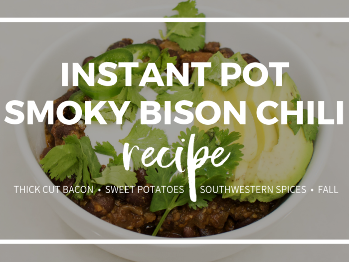 ground bison instant pot