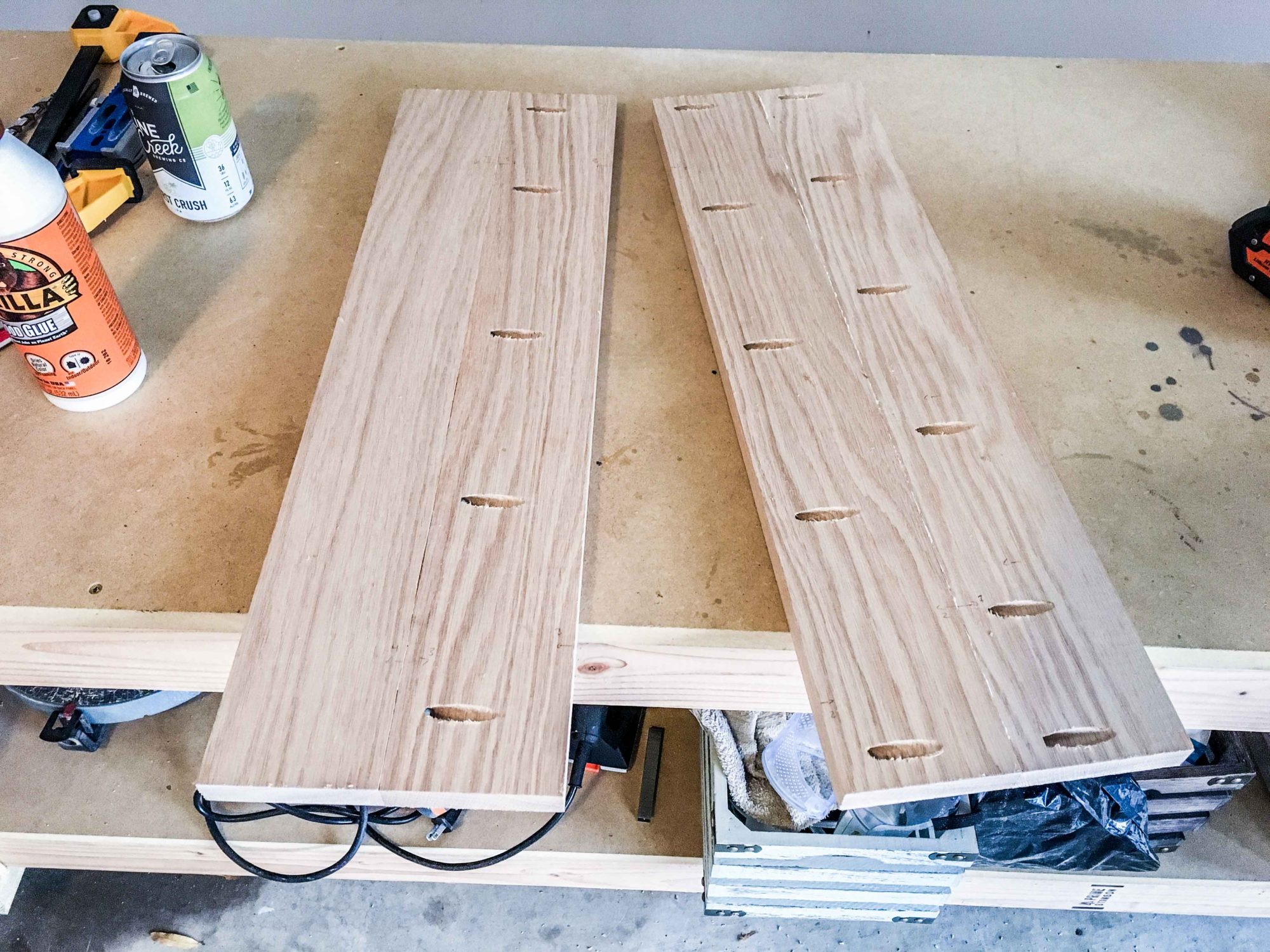 How to DIY Build a Mid-century Modern Side Table (Plans) – Building Our Rez
