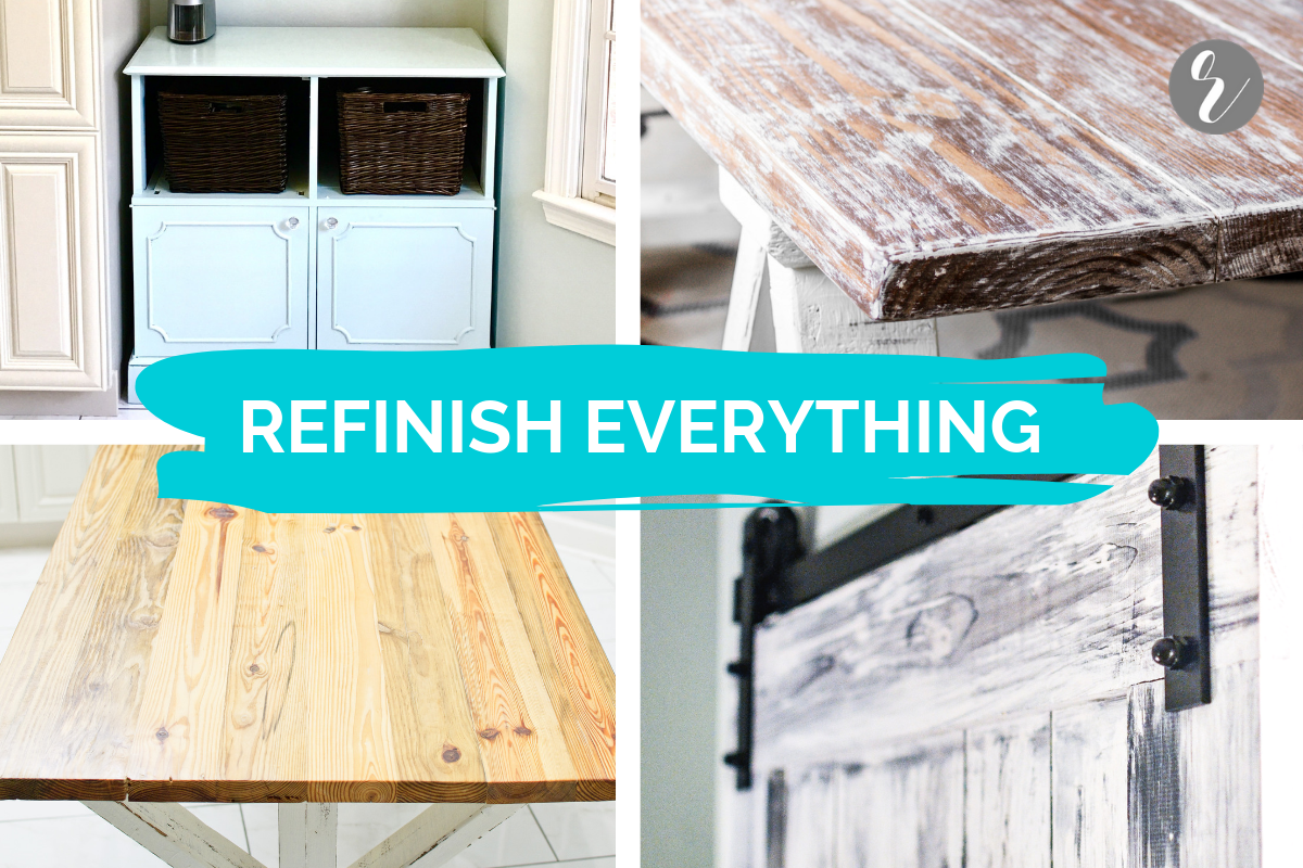 How To Refinish Everything Diy Furniture Home Decor
