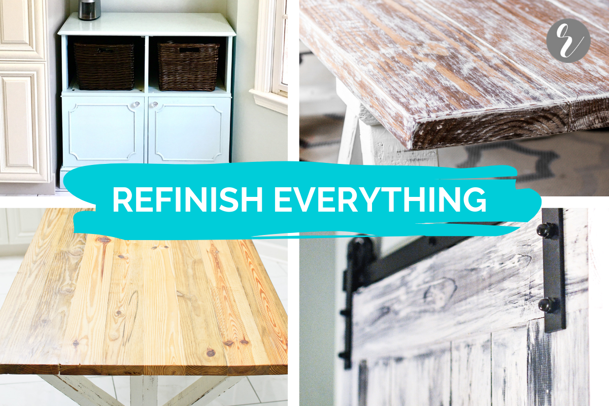 How to Refinish Everything: DIY Furniture, Home Decor & Thrift Store Finds  - Building Our Rez