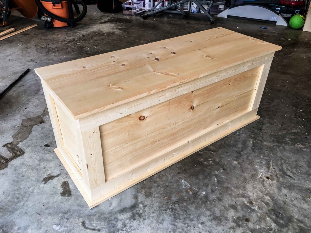 Diy blanket storage chest new arrivals