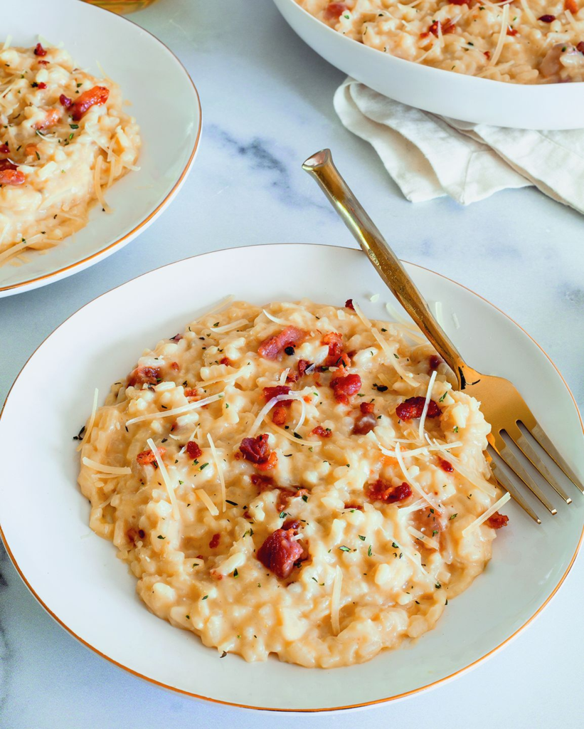 Instant Pot Risotto à la Carbonara By Meseidy Rivera | The Pioneer Woman