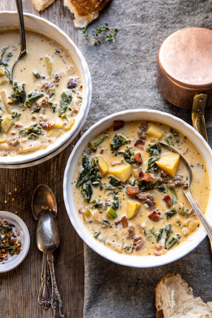 Instant Pot Pesto Zuppa Toscana By Tieghan | Half Baked Harvest